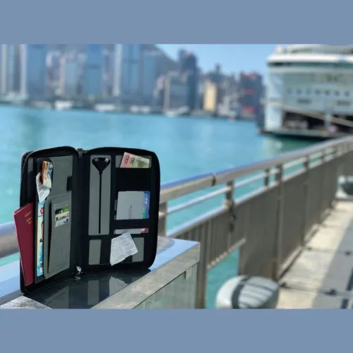 Almeria utazó mappa powerbank-kel 4000 mAh