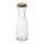 Üvegkancsó parafadugóval, 1000 ml