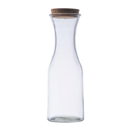 Üvegkancsó parafadugóval, 1000 ml