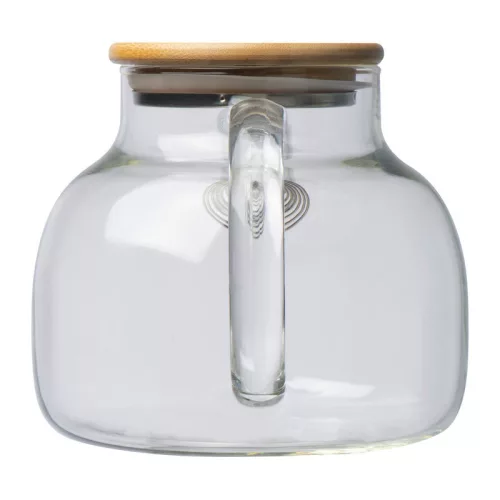 Frankfurt üvegkancsó bambusz fedővel, 1000 ml