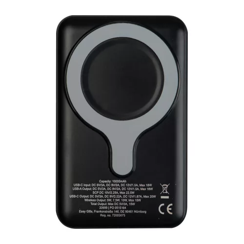 Ventura 10.000 mAh mágneses powerbank