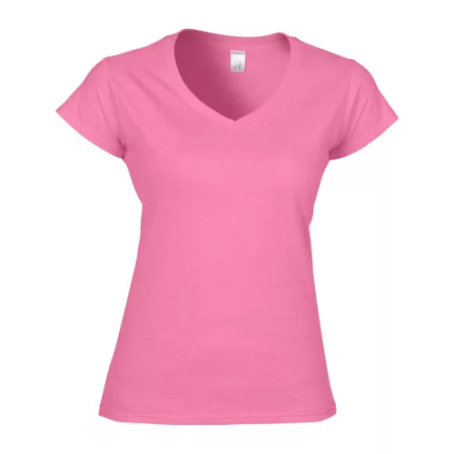 SOFTSTYLE® NŐI V-NYAKÚ PÓLÓ