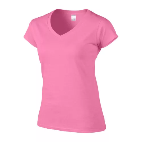 SOFTSTYLE® NŐI V-NYAKÚ PÓLÓ