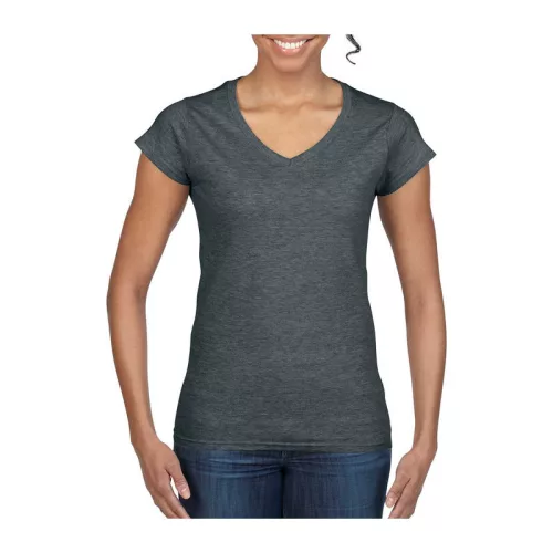 SOFTSTYLE® NŐI V-NYAKÚ PÓLÓ