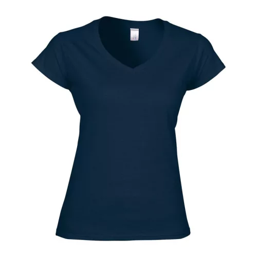 SOFTSTYLE® NŐI V-NYAKÚ PÓLÓ