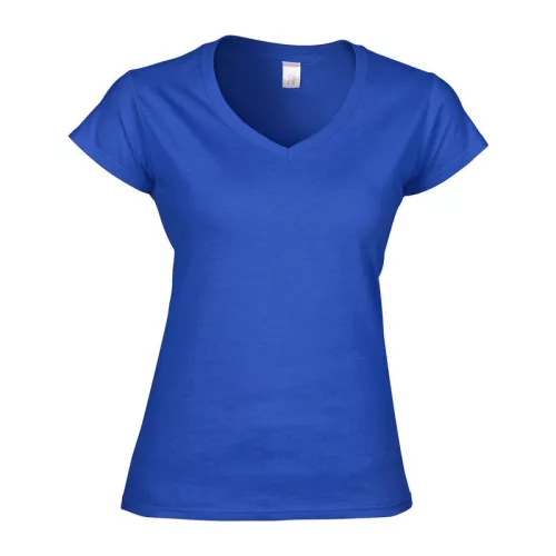 SOFTSTYLE® NŐI V-NYAKÚ PÓLÓ