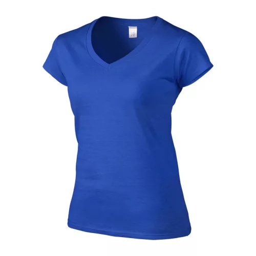SOFTSTYLE® NŐI V-NYAKÚ PÓLÓ
