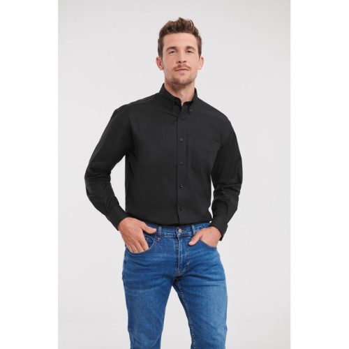 Russell Easy Care LSL Oxford Shirt