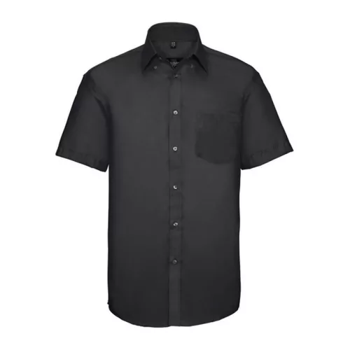 Russell Non-iron Men Shirt short-sleeve