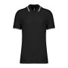 Men'S 2 Striped Short Sleeved Poloshirt