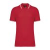 Men'S 2 Striped Short Sleeved Poloshirt
