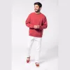 Unisex Oversized Eco-Friendly Crew Neck Sweatshirt