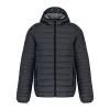 MEN'S LIGHTWEIGHT HOODED PADDED JACKET