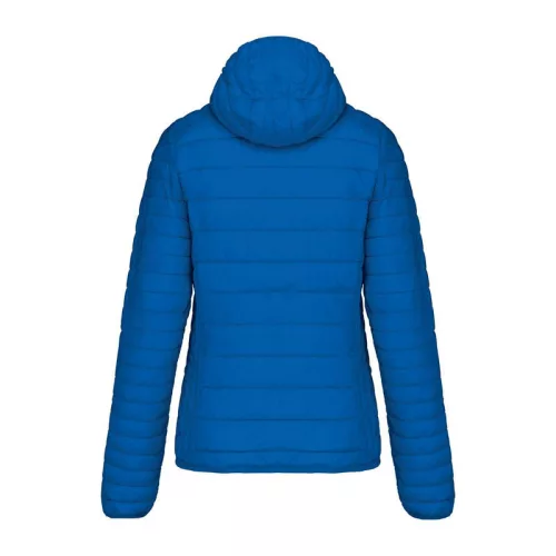 LADIES' LIGHTWEIGHT HOODED PADDED JACKET