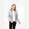 LADIES' LIGHTWEIGHT HOODED PADDED JACKET