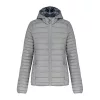 LADIES' LIGHTWEIGHT HOODED PADDED JACKET