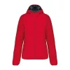 LADIES' LIGHTWEIGHT HOODED PADDED JACKET