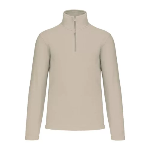 ENZO - ZIP NECK MICROFLEECE JACKET
