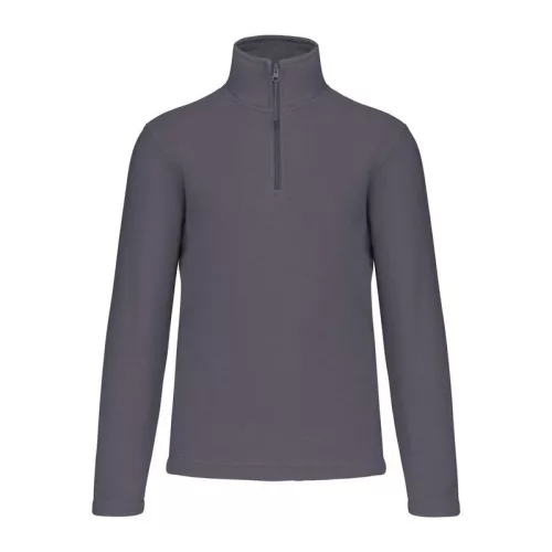 ENZO - ZIP NECK MICROFLEECE JACKET