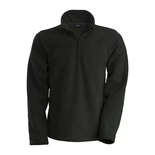 ENZO - ZIP NECK MICROFLEECE JACKET