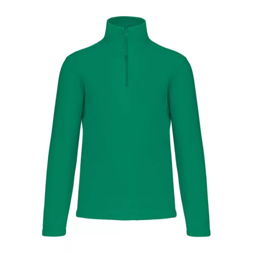 ENZO - ZIP NECK MICROFLEECE JACKET