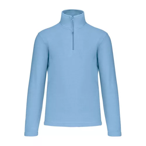 ENZO - ZIP NECK MICROFLEECE JACKET