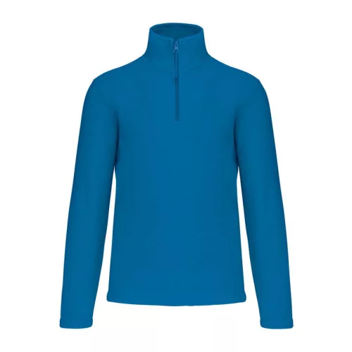 ENZO - ZIP NECK MICROFLEECE JACKET