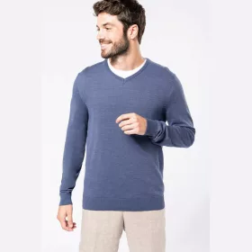 Men’S V-Neck Jumper