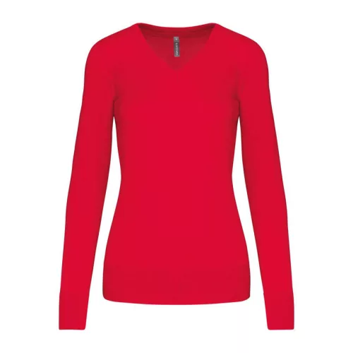 Ladies' V-Neck Jumper