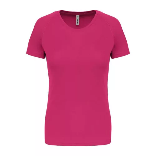 LADIES' SHORT-SLEEVED SPORTS T-SHIRT