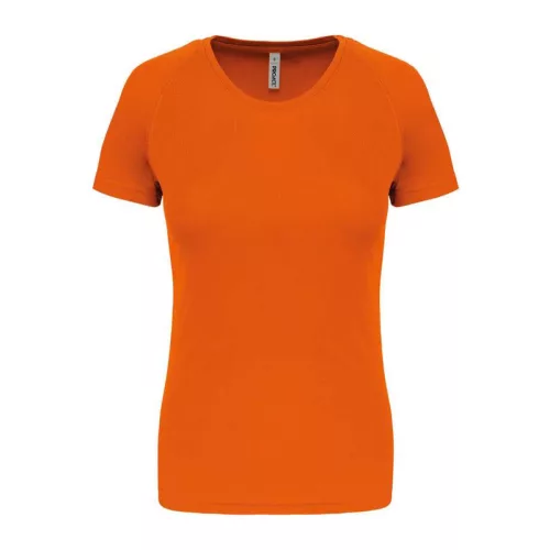 LADIES' SHORT-SLEEVED SPORTS T-SHIRT