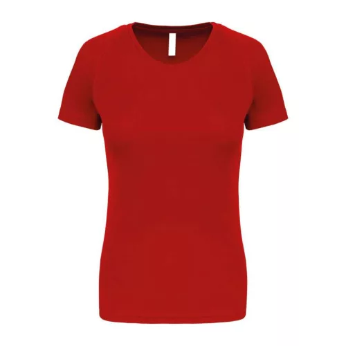 LADIES' SHORT-SLEEVED SPORTS T-SHIRT