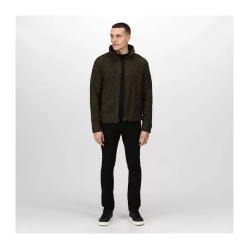 Thornly Men - Full Zip Marl Fleece