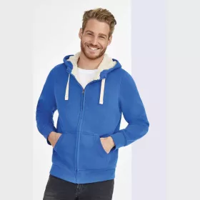   SOL'S SHERPA - UNISEX ZIPPED JACKET WITH "SHERPA" 