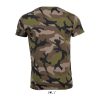 SOL'S CAMO MEN -KÖRNYAKÚ PÓLÓ