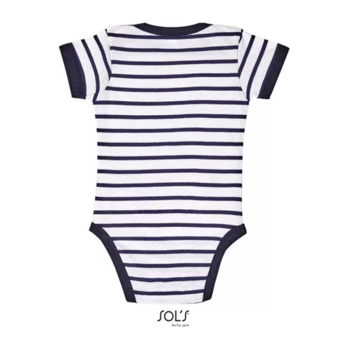SOL'S MILES BABY - STRIPED BODYSUIT