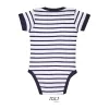 SOL'S MILES BABY - STRIPED BODYSUIT