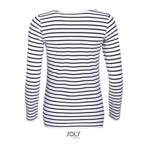 SOL'S MARINE WOMEN - HOSSZÚ UJJÚ CSÍKOS PÓLÓ