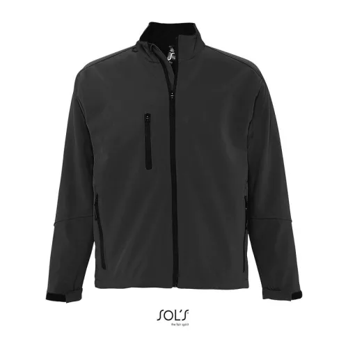 SOL'S RELAX - MEN'S SOFTSHELL ZIPPED JACKET