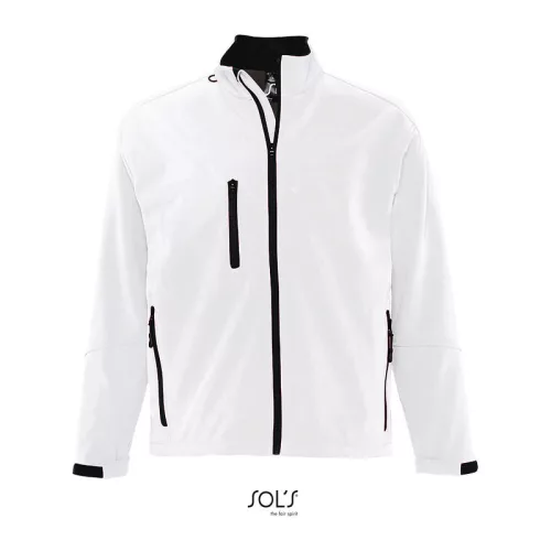 SOL'S RELAX - MEN'S SOFTSHELL ZIPPED JACKET
