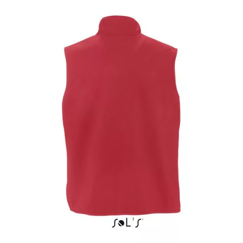 SOL'S NORWAY - UNISEX SLEEVELESS FLEECE CARDIGAN