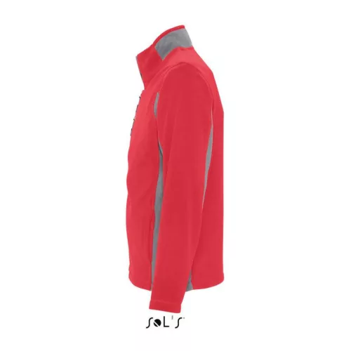 SOL'S NORDIC - MEN’S TWO-COLOUR ZIPPED FLEECE JACK