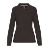 LADIES' LONG-SLEEVED POLO SHIRT
