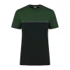 UNISEX ECO-FRIENDLY SHORT SLEEVE TWO-TONE T-SHIRT