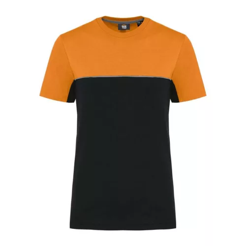 UNISEX ECO-FRIENDLY SHORT SLEEVE TWO-TONE T-SHIRT