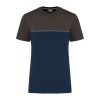 UNISEX ECO-FRIENDLY SHORT SLEEVE TWO-TONE T-SHIRT