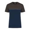 UNISEX ECO-FRIENDLY SHORT SLEEVE TWO-TONE T-SHIRT