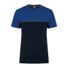 UNISEX ECO-FRIENDLY SHORT SLEEVE TWO-TONE T-SHIRT