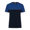 UNISEX ECO-FRIENDLY SHORT SLEEVE TWO-TONE T-SHIRT