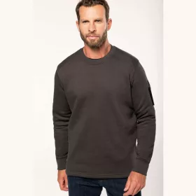 SET-IN SLEEVE SWEATSHIRT